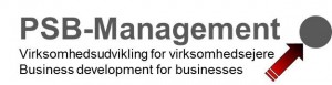PSB-Management logo rød-grå
